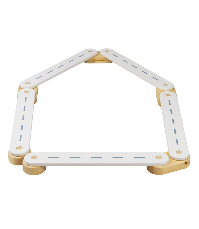 Wooden Balance Beam - 5 Elements