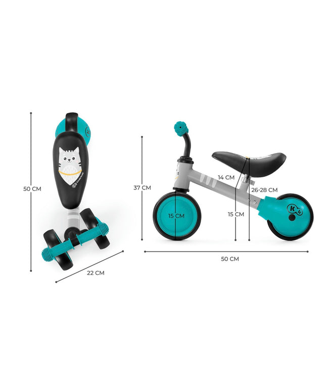 Balance Bike CUTIE - Turqouise