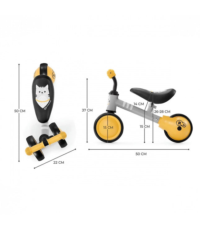 Balance Bike CUTIE - Yellow