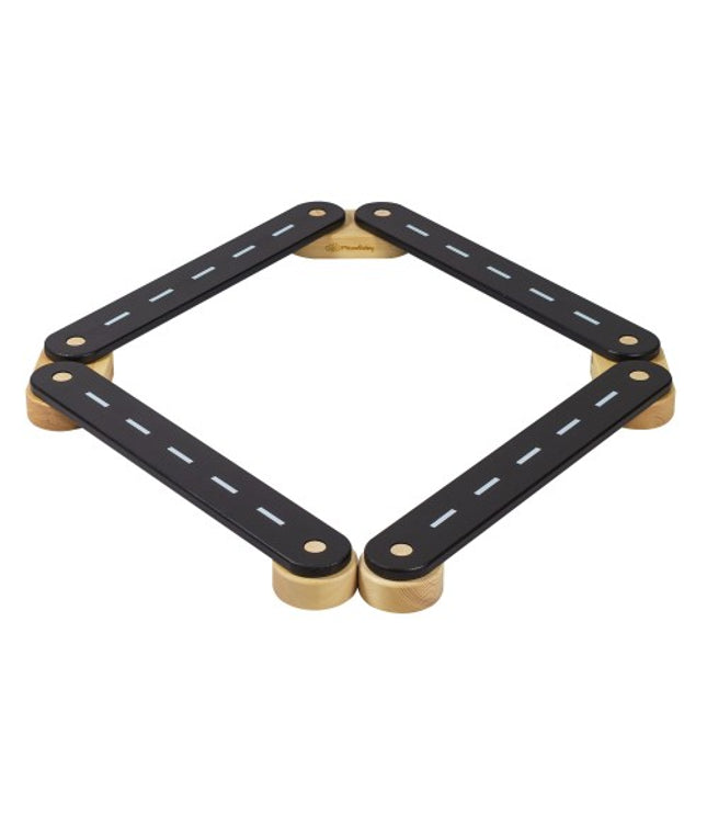 Wooden Balance Beam - 4 Elements