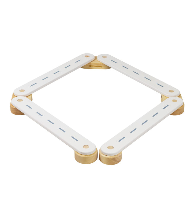 Wooden Balance Beam - 4 Elements