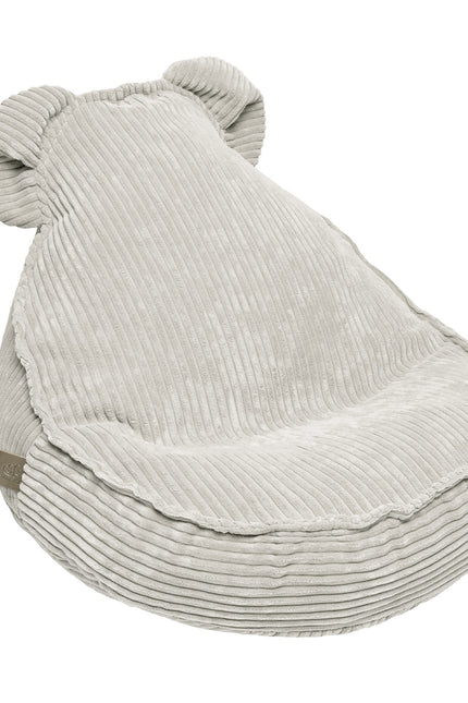 MeowBaby® Esthetisch Fluwelen Sako Tas Teddy Ecru-mercibeaucoupp.eu