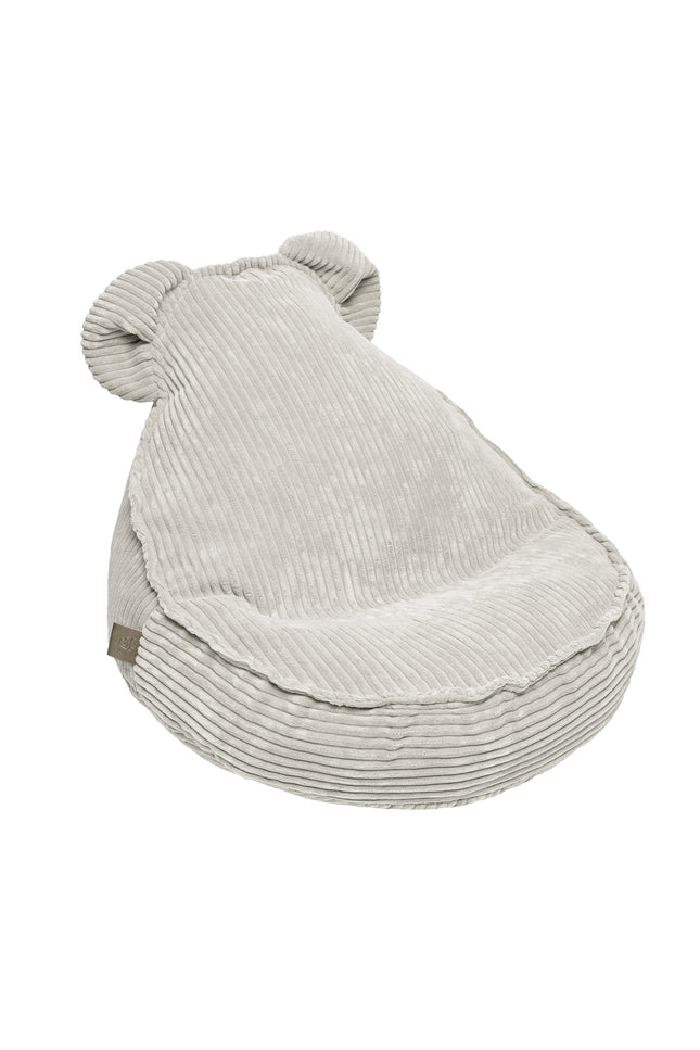 MeowBaby® Esthetisch Fluwelen Sako Tas Teddy Ecru-mercibeaucoupp.eu