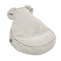 MeowBaby® Esthetisch Fluwelen Sako Tas Teddy Ecru-mercibeaucoupp.eu