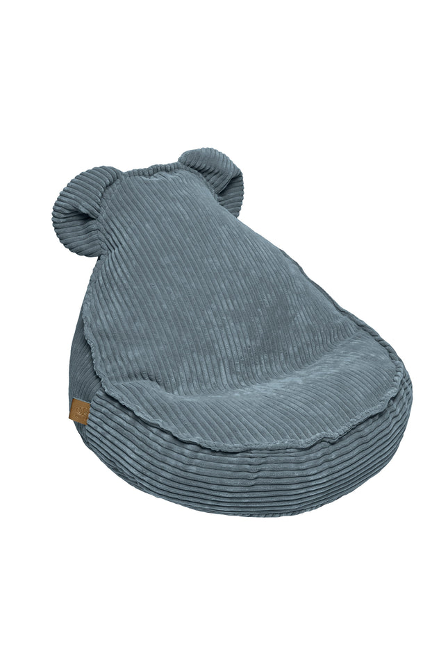 MeowBaby® Esthetisch Fluwelen Sako Tas Teddy Turquoise-mercibeaucoupp.eu
