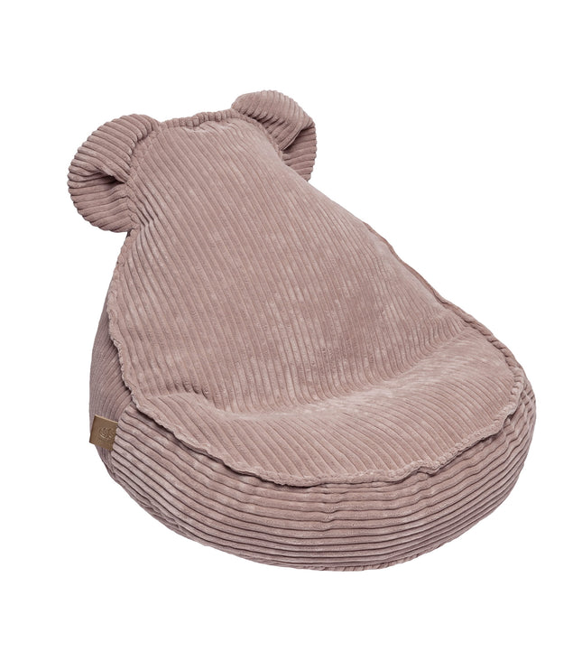 MeowBaby® Aesthetic Velvet Sako Bag Teddy Powder Rose