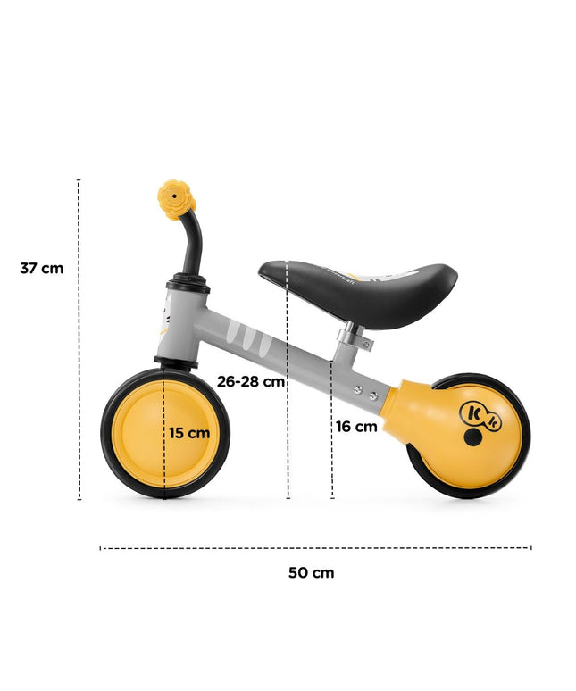 Loopfiets CUTIE - Geel-mercibeaucoupp.eu