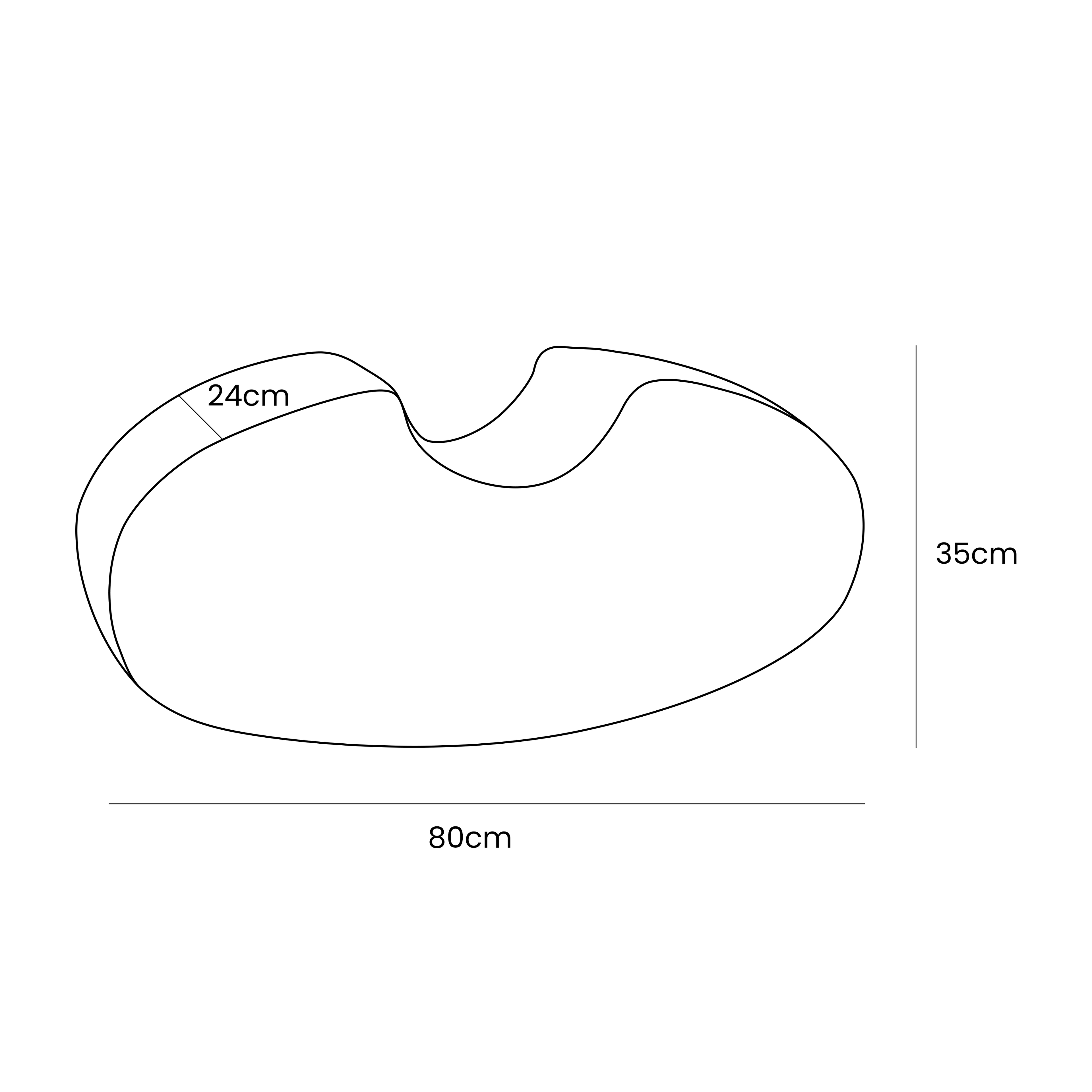 Bonenvorm-schuimmodule - Fluweelbruin-mercibeaucoupp.eu