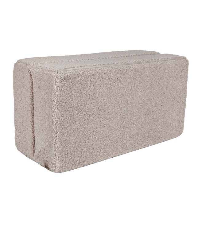 MeowBaby® Bearly Cube Sofa - Light Grey