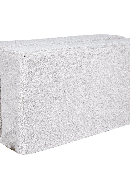 MeowBaby® Bearly Cube Slaapbank - Wit-mercibeaucoupp.eu
