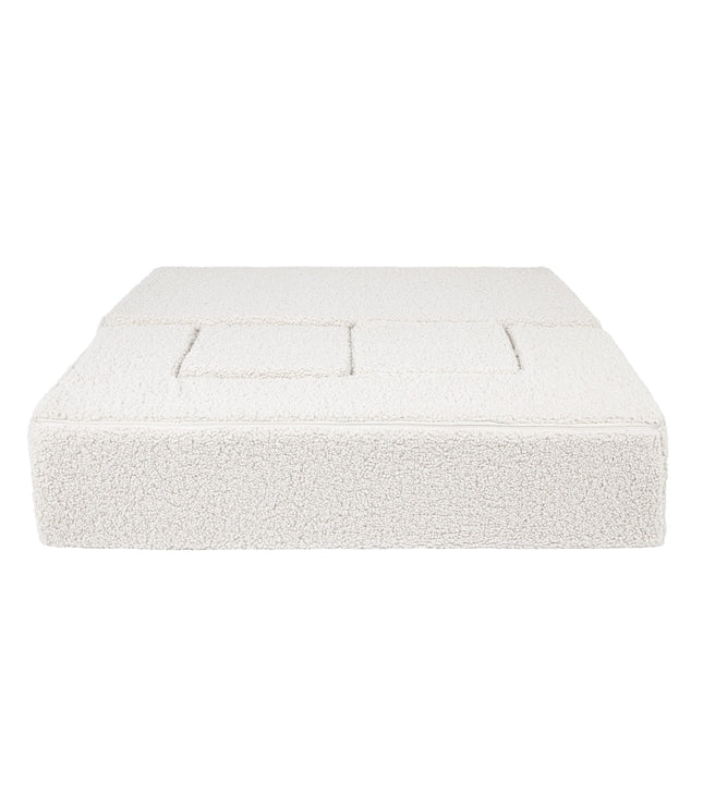 MeowBaby® Bearly Cube Sofa - Cream