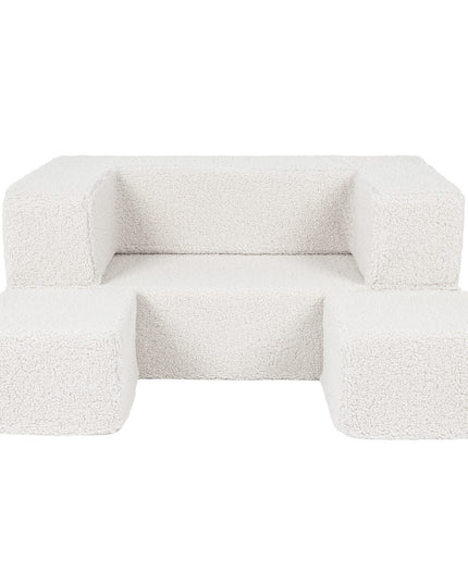 MeowBaby® Bearly Cube Slaapbank - Crème-mercibeaucoupp.eu