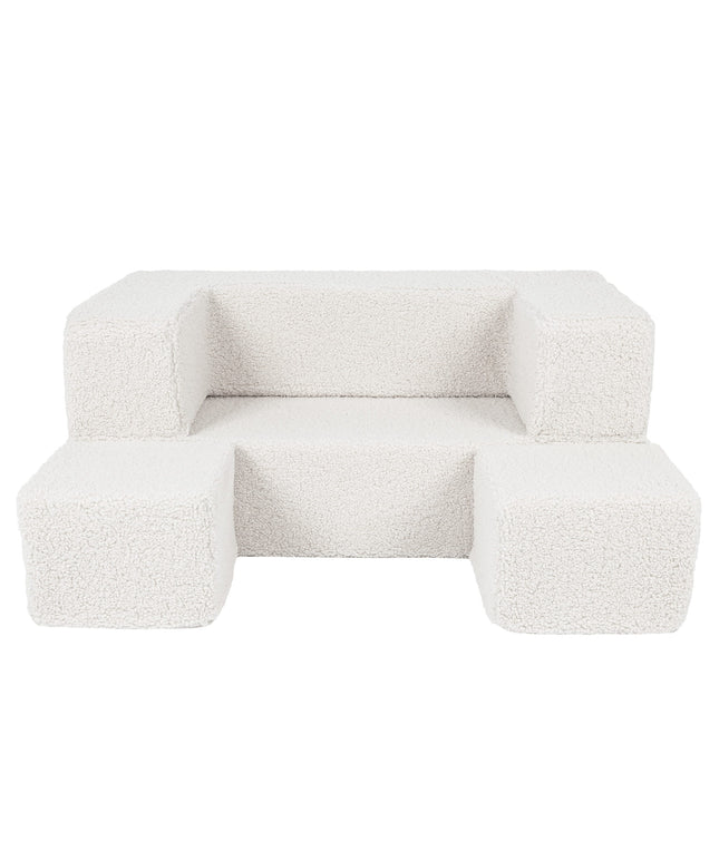 MeowBaby® Bearly Cube Slaapbank - Crème-mercibeaucoupp.eu