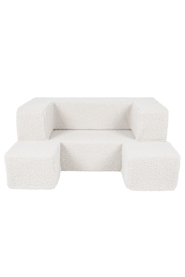 MeowBaby® Bearly Cube Slaapbank - Crème-mercibeaucoupp.eu