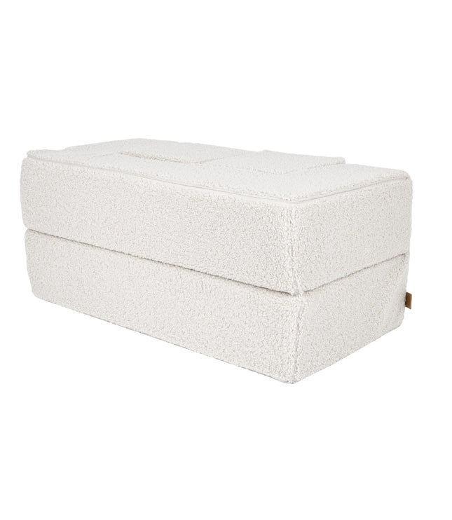 MeowBaby® Bearly Cube Sofa - Cream