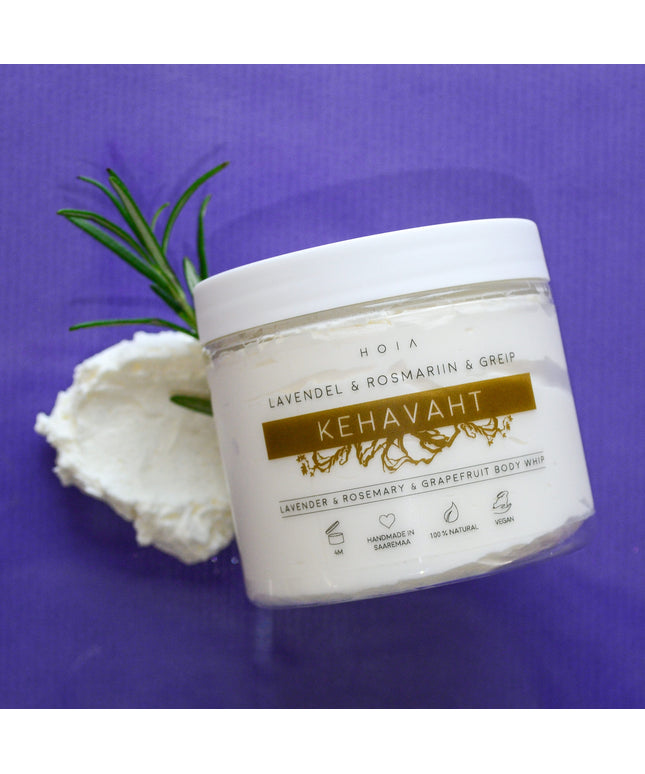 Whipped Body Butter Lavender & Grapefruit & Rosemary, 200ml