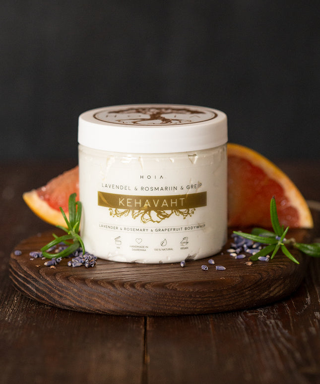 Whipped Body Butter Lavender & Grapefruit & Rosemary, 200ml