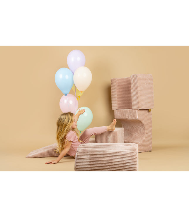 Aesthetic Shape Set 4-Elements - Powder Pink