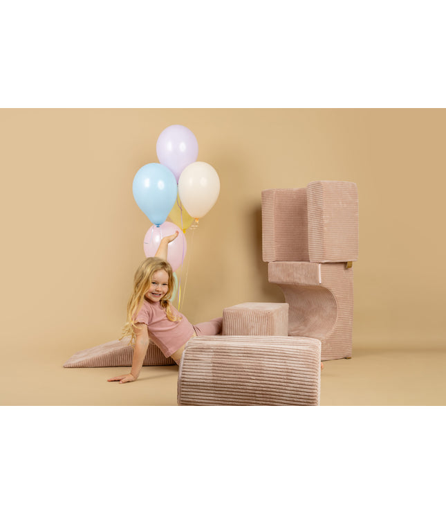 Aesthetic Shape Set 4-Elements - Powder Pink