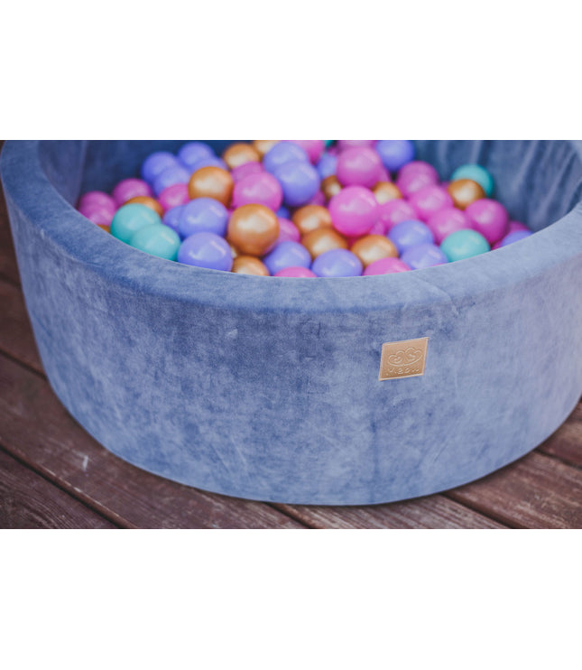 MeowBaby® Baby Foam Ball Pit 90x90x40cm - Model Flower