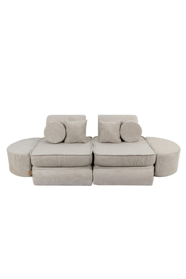 Modulaire kinderbank medium - Esthetisch Ecru Plus-mercibeaucoupp.eu