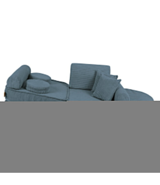 Medium Modular Sofa for Kids - Aesthetic Turquoise Plus