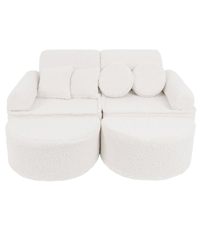 Medium Modular Sofa for Kids - Bearly Cream Plus