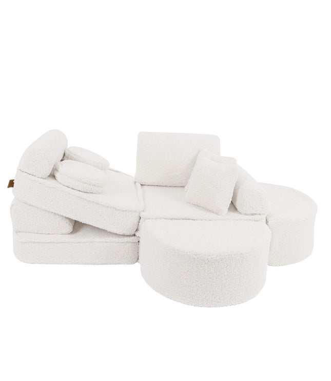 Medium Modular Sofa for Kids - Bearly Cream Plus