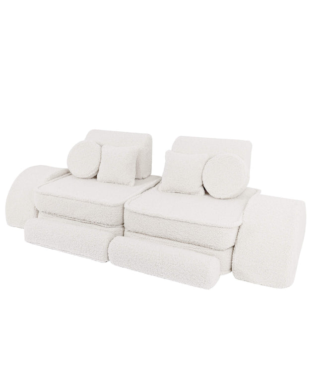 Medium Modular Sofa for Kids - Bearly Cream Plus