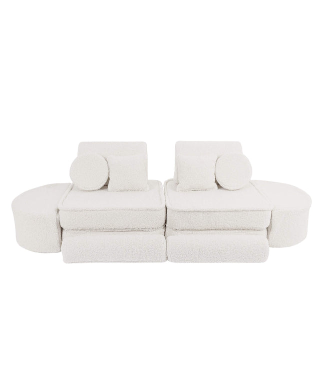 Medium Modular Sofa for Kids - Bearly Cream Plus