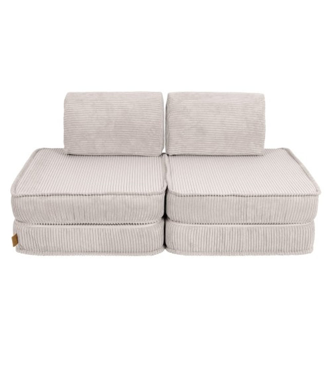 Small Modular Sofa for Kids - Aesthetic Ecru