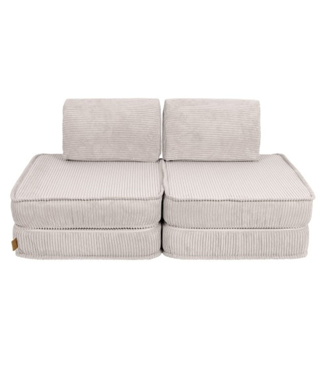 Kleine modulaire sofa voor kinderen - esthetisch ecru-mercibeaucoupp.eu