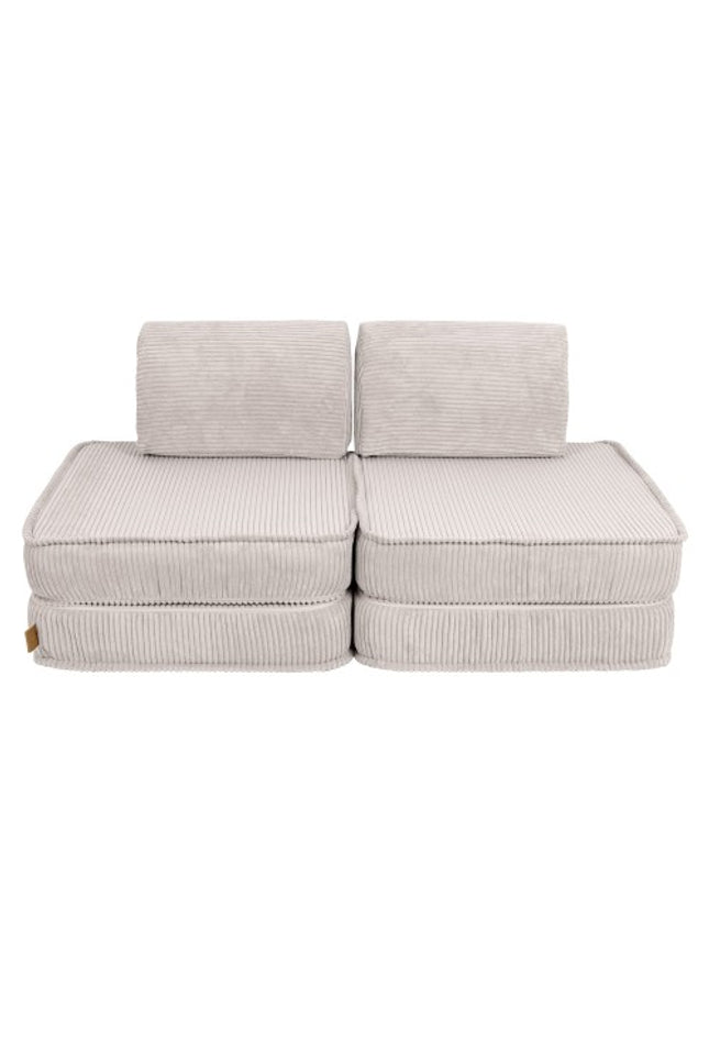 Kleine modulaire sofa voor kinderen - esthetisch ecru-mercibeaucoupp.eu