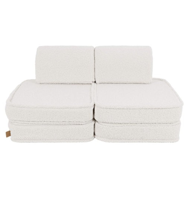 Small Modular Sofa for Kids - Bearly Cream