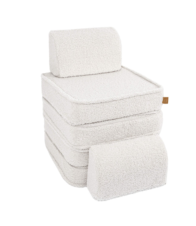 Small Modular Sofa for Kids - Bearly Cream