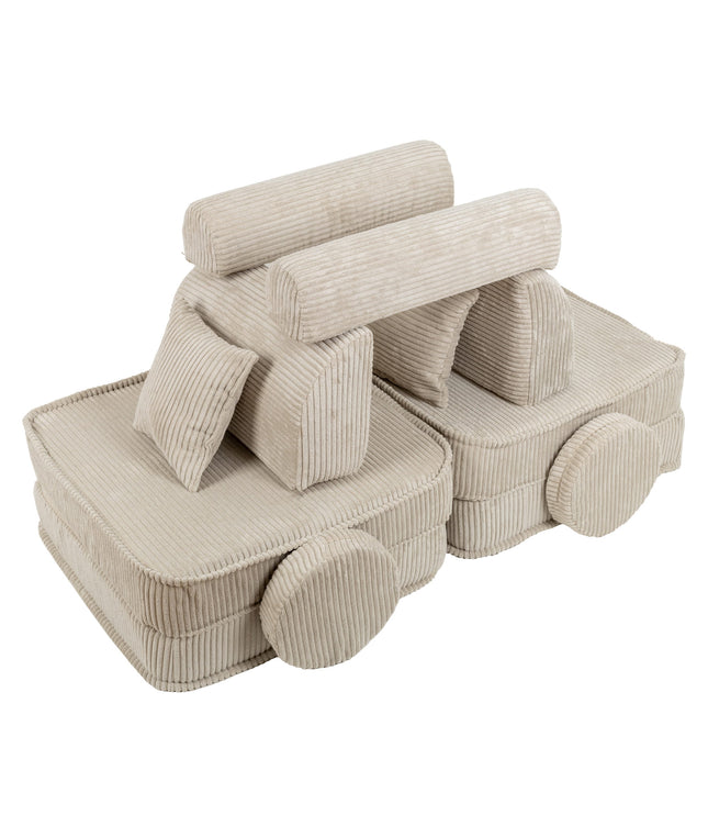 Medium Modular Sofa for Kids - Aesthetic Ecru