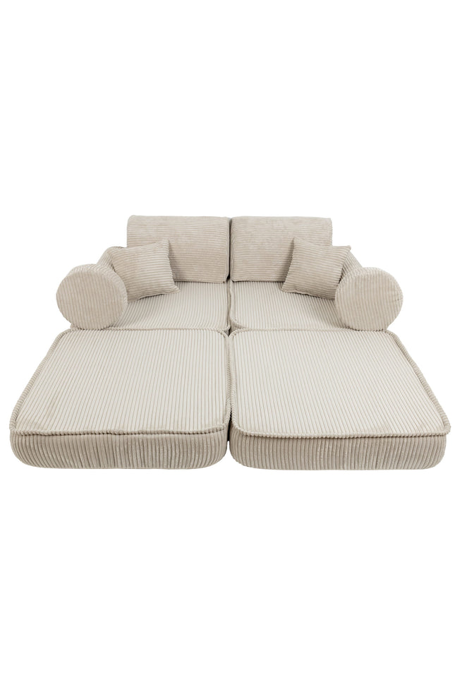 Modulaire kinderbank medium - esthetisch ecru-mercibeaucoupp.eu