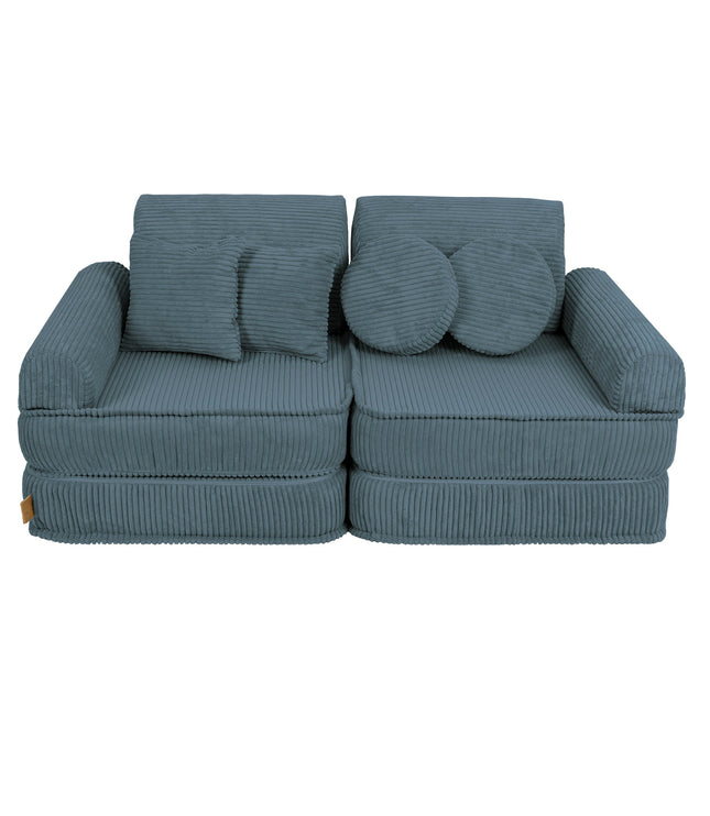 Medium Modular Sofa for Kids - Aesthetic Turquoise