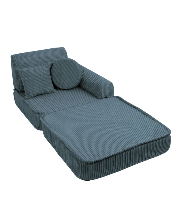 Modulaire kinderbank medium - Esthetisch Turkoois-mercibeaucoupp.eu