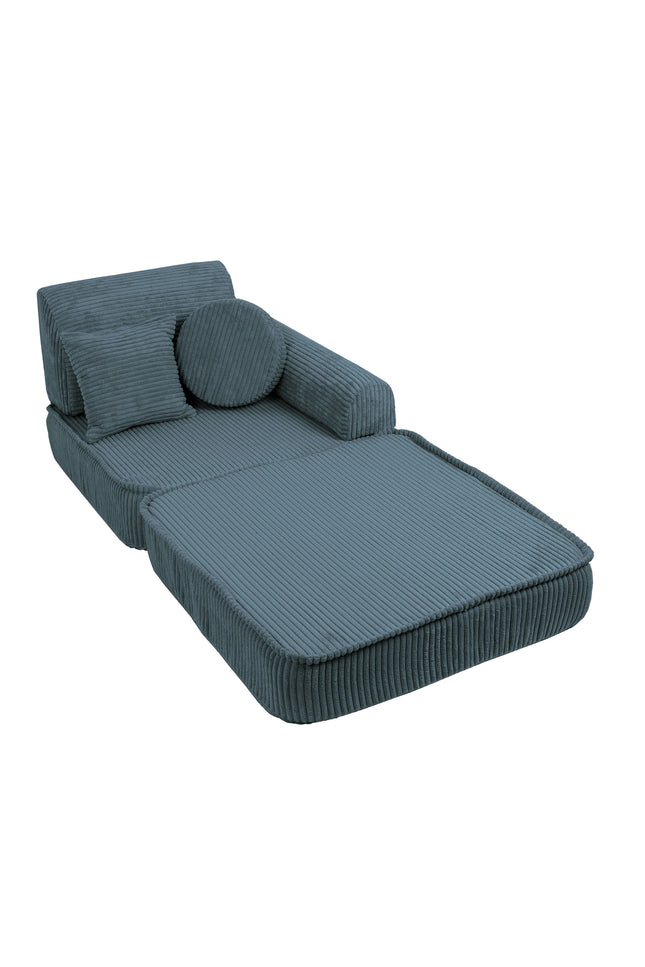 Modulaire kinderbank medium - Esthetisch Turkoois-mercibeaucoupp.eu