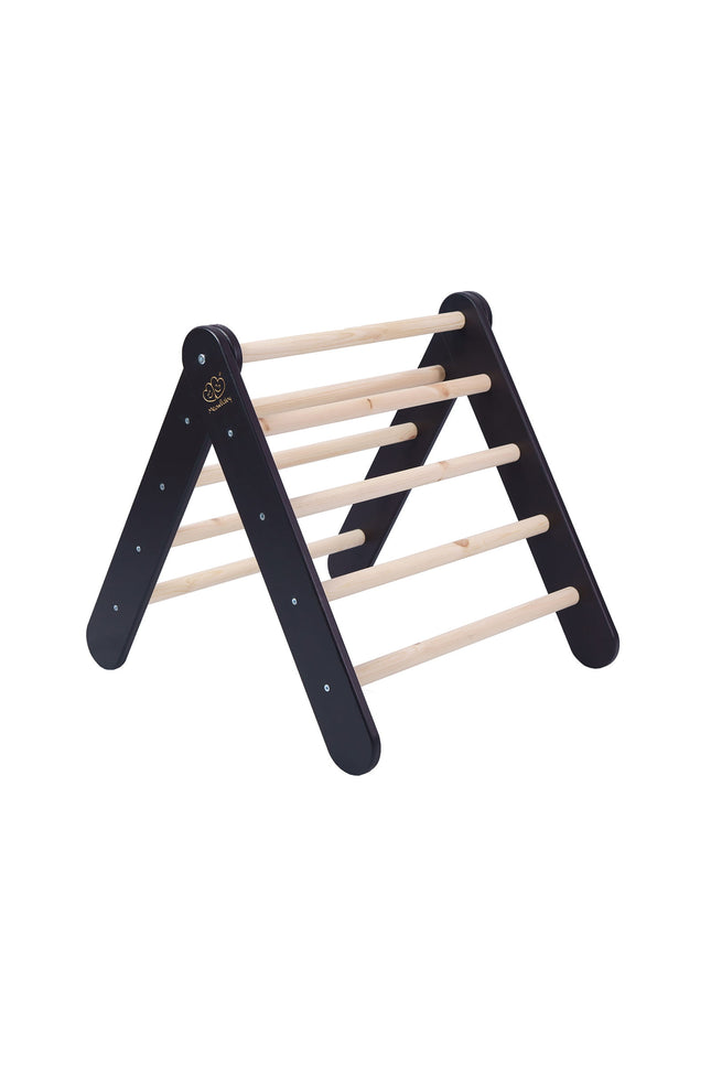 Ladder met glijbaan-klimwand - Zwart-mercibeaucoupp.eu