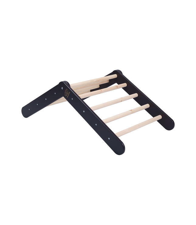 Wooden Pikler climbing Ladder - Black