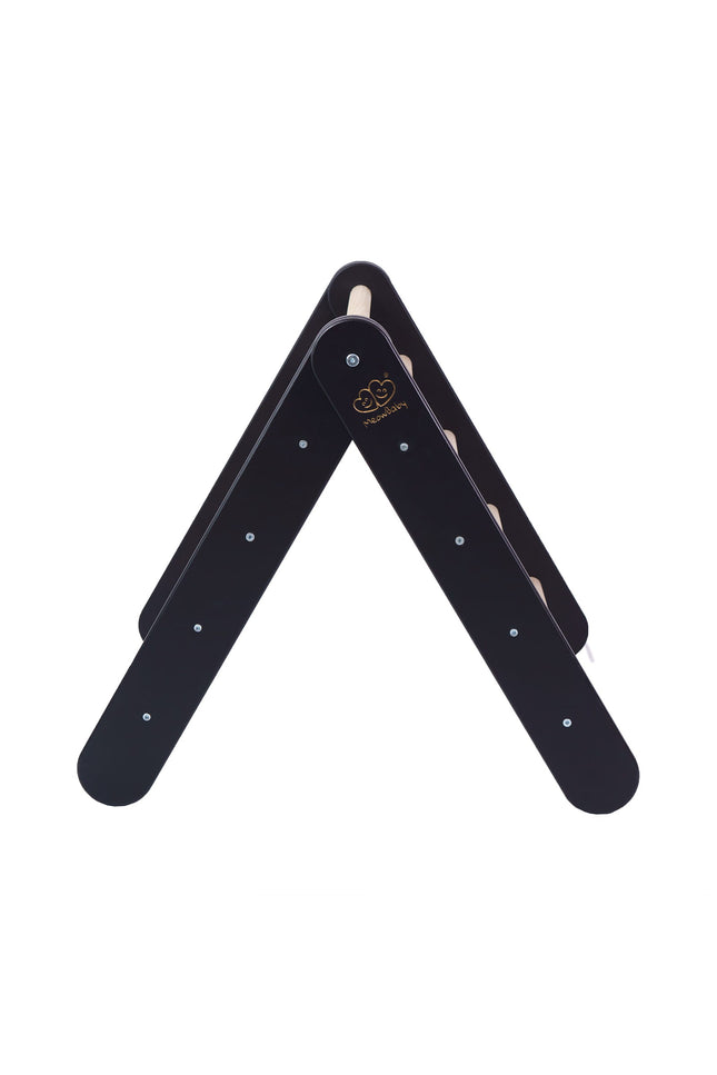 Ladder met glijbaan-klimwand - Zwart-mercibeaucoupp.eu