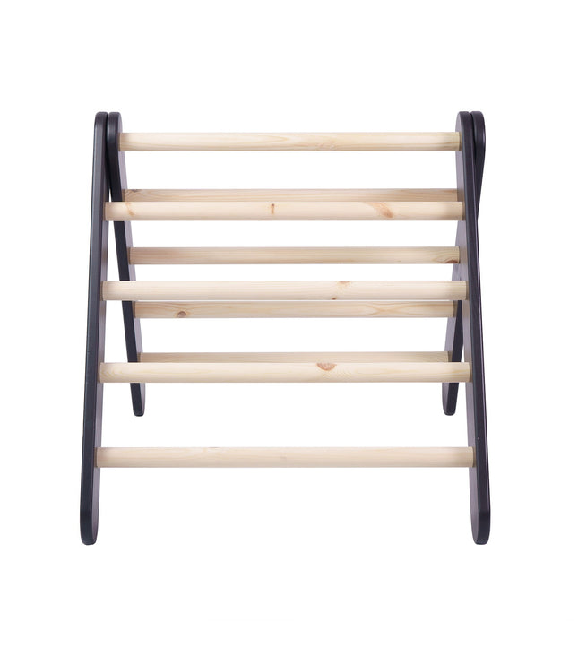 Wooden Pikler climbing Ladder - Black