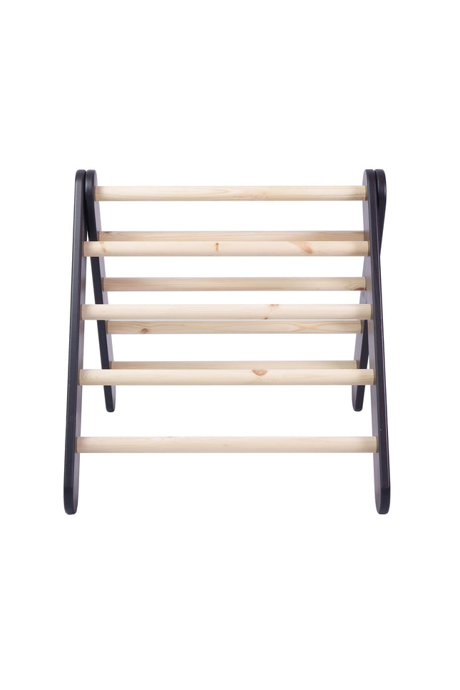 Ladder met glijbaan-klimwand - Zwart-mercibeaucoupp.eu