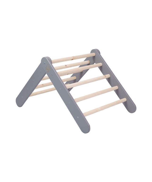 Grijs ladderhuis met roze bekleding-mercibeaucoupp.eu