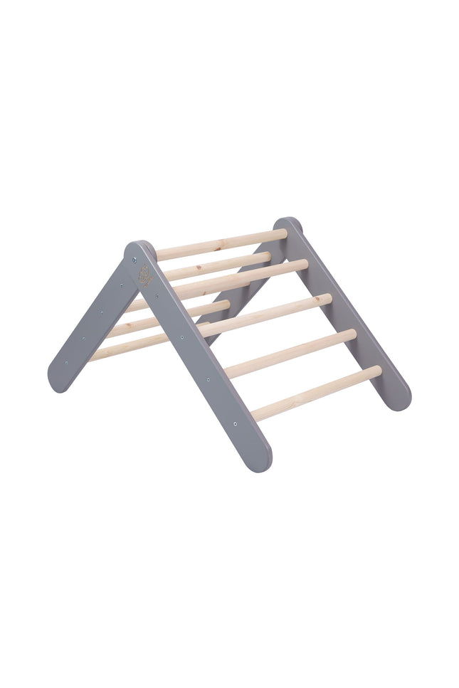 Ladder met glijbaan-klimwand - Grijs-mercibeaucoupp.eu