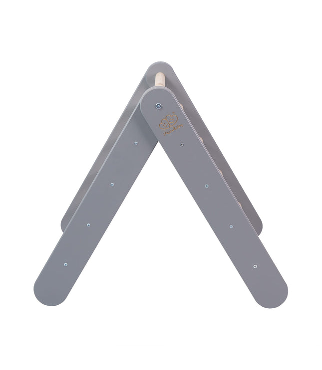 Wooden Pikler Climbing Ladder - Gray