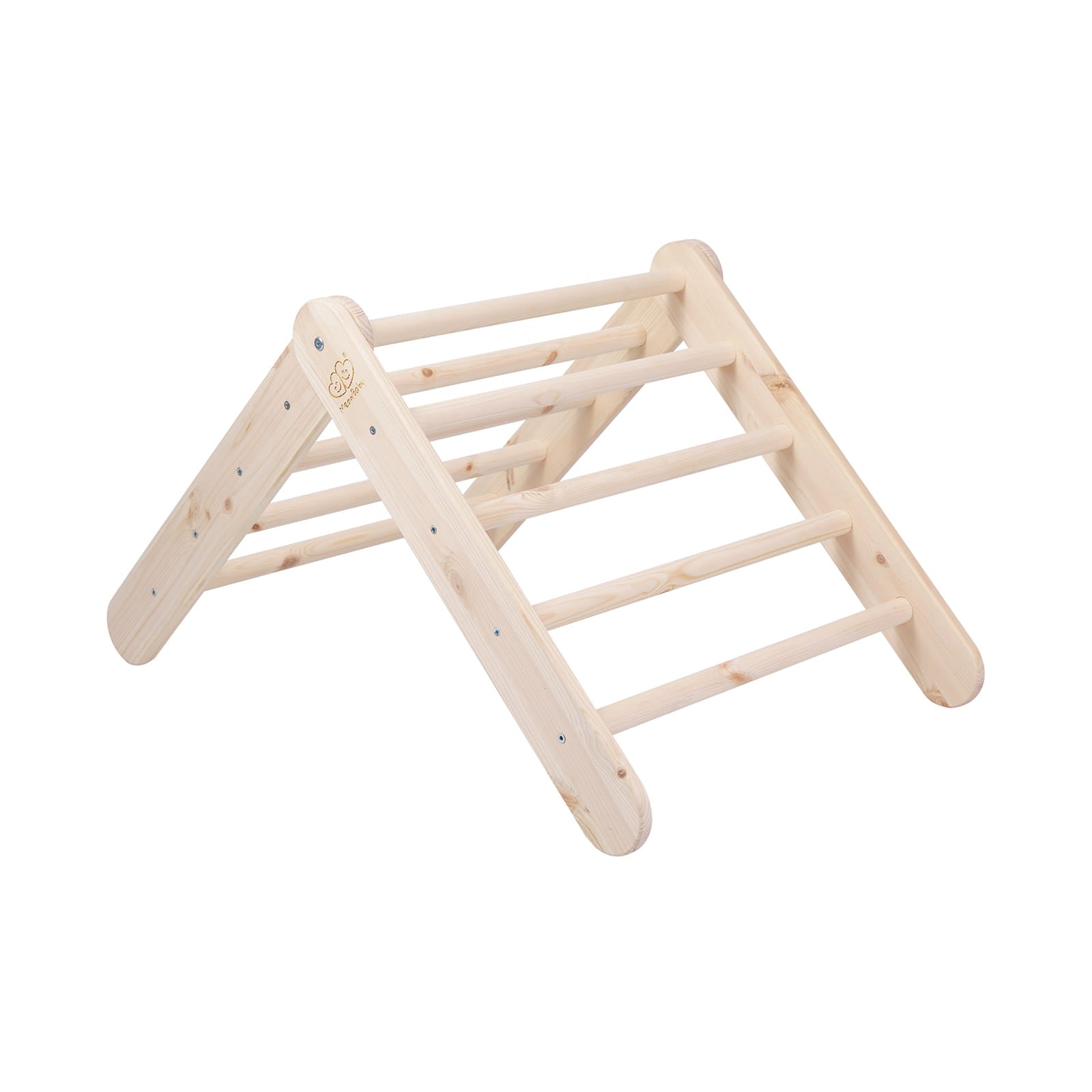 Grote houten pikler-ladder - natuurlijk hout-mercibeaucoupp.eu