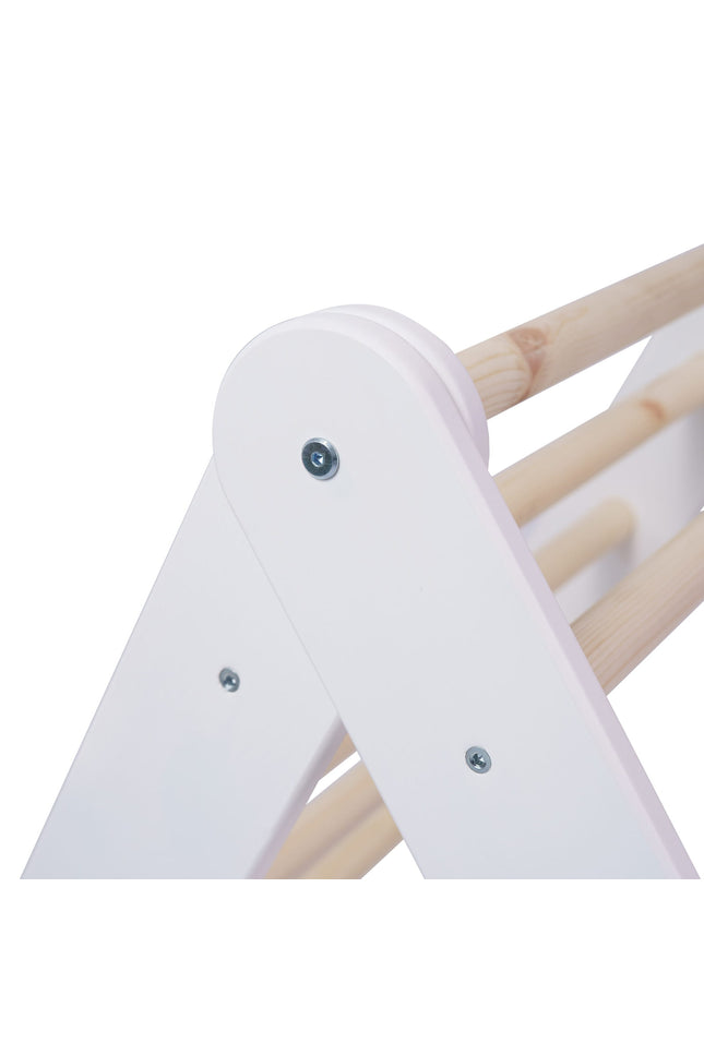 Wit Ladderhuisje met roze deksel-mercibeaucoupp.eu